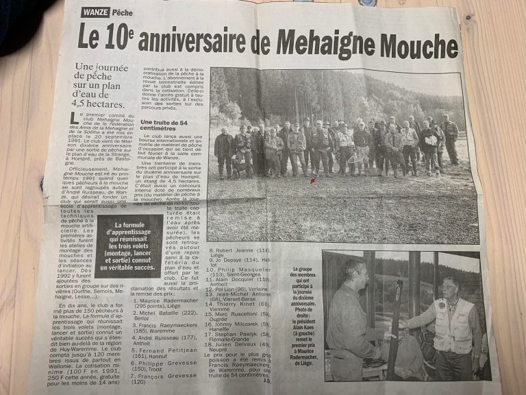 2001 – Le club fête ses 10 ans